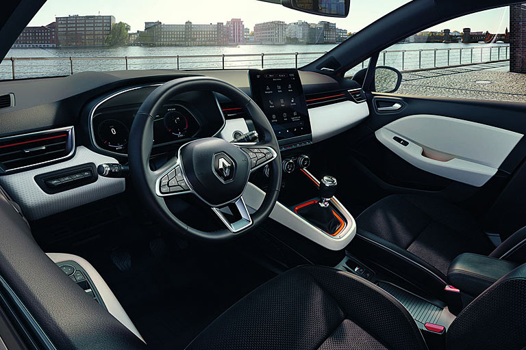 Renault zeigt den Innenraum des neuen Clio. Die fünfte Generation des Kleinwagens ist deutlich frischer, moderner, hochwertiger gezeichnet als bisher