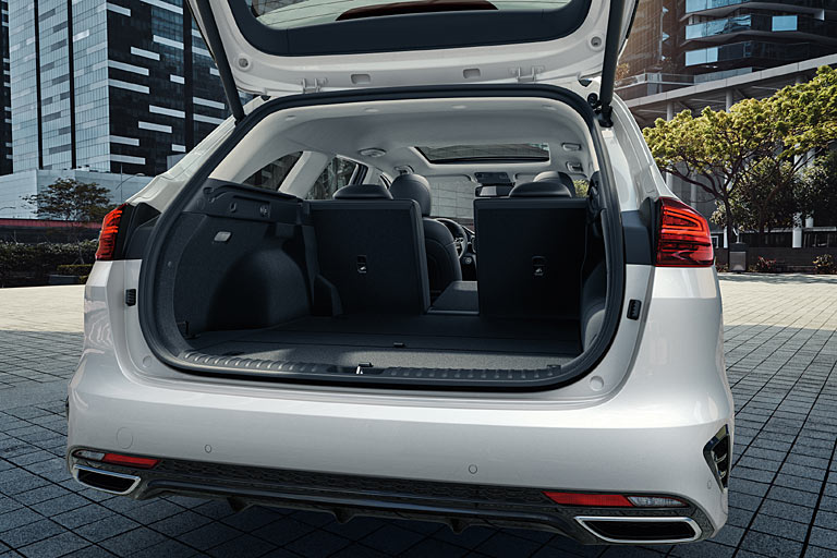 Tank- und Kofferraumvolumen sind durch die Akkus etwas eingeschrnkt