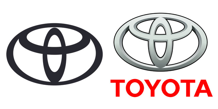Toyota überarbeitet das Logo