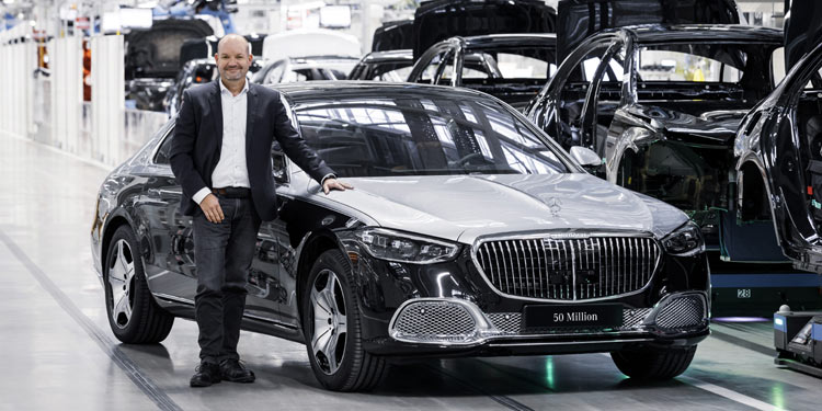 Mercedes mit großem Produktionsjubiläum