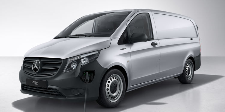 Mercedes eVito: Viel Fortschritt für den E-Transporter