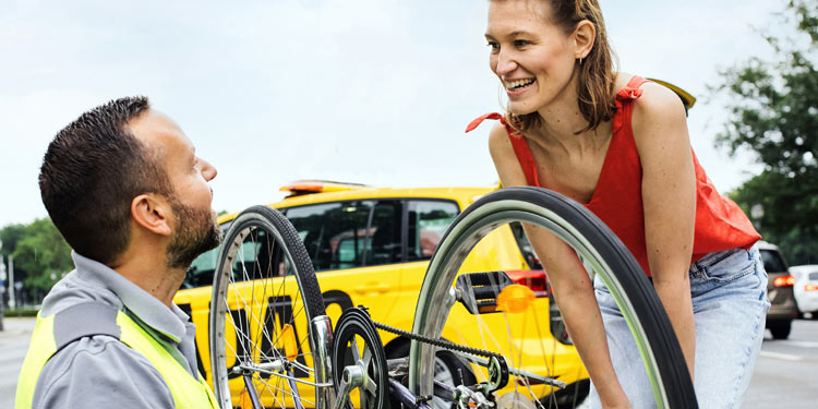 ADAC: Gelbe Engel auch für Fahrradfahrer