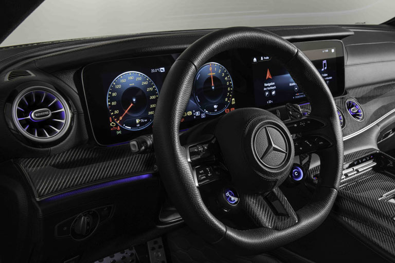 Nur am Lenkrad darf der Stern bleiben