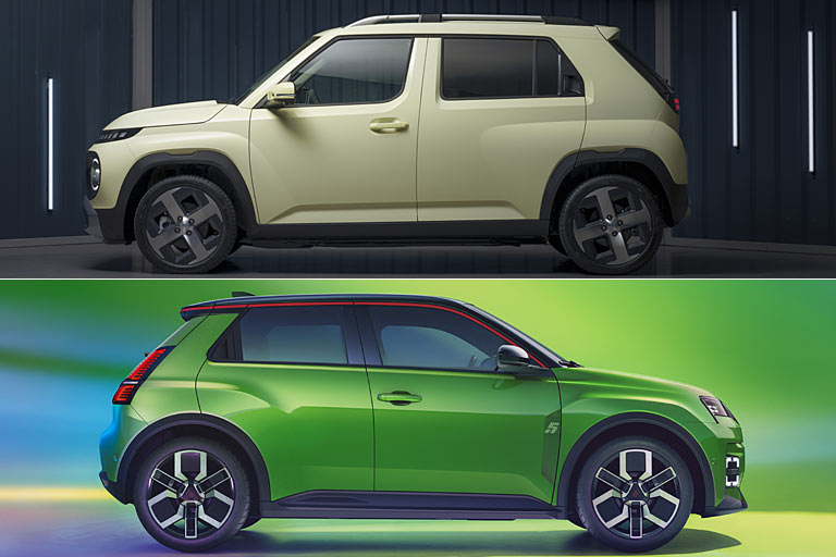 Und nochmal ein Vergleich, jetzt mit dem neuen Renault R5 E-Tech