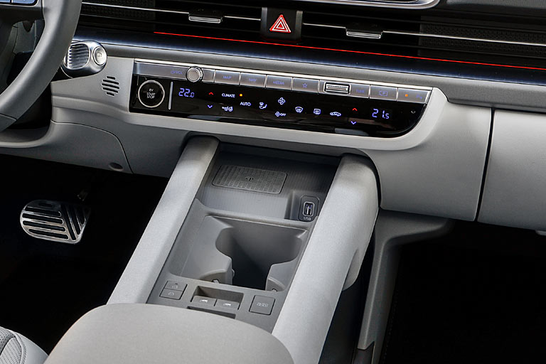 Zum Vergleich die bisherige Mittelkonsole