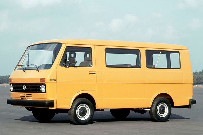 Vor 50 Jahren, im April 1975, prsentierte VW den LT in Berlin