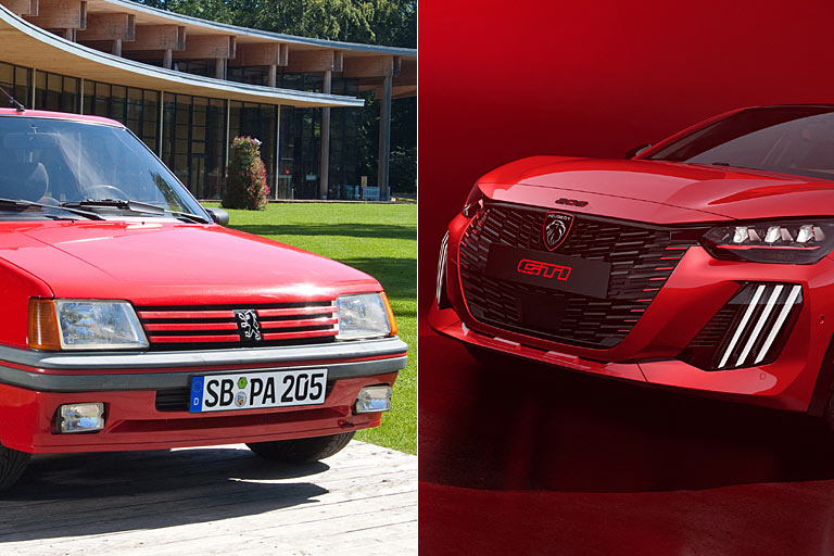 205 GTi und E-208 GTi nochmal im direkten Vergleich