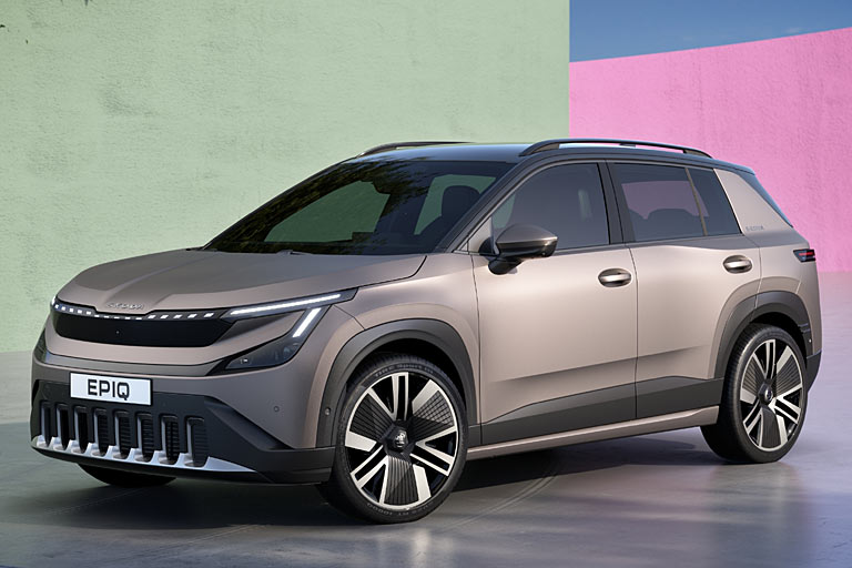 Offiziell noch eine Designstudie, tatschlich ganz ganz nah am Serienmodell: Gestatten, koda Epiq. Das Auto verbindet gekonnt moderne Designelemente mit dem bewhrten, gelernten Look