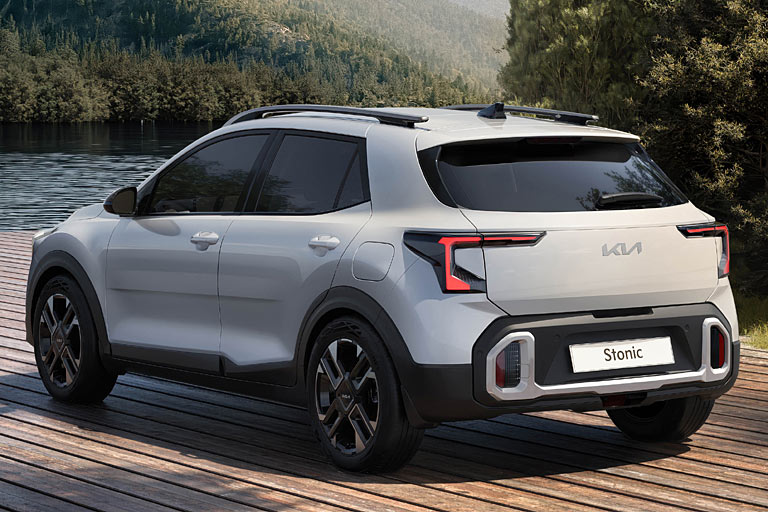 Auch am Heck profitiert das Stonic-Design deutlich von der Modellpflege