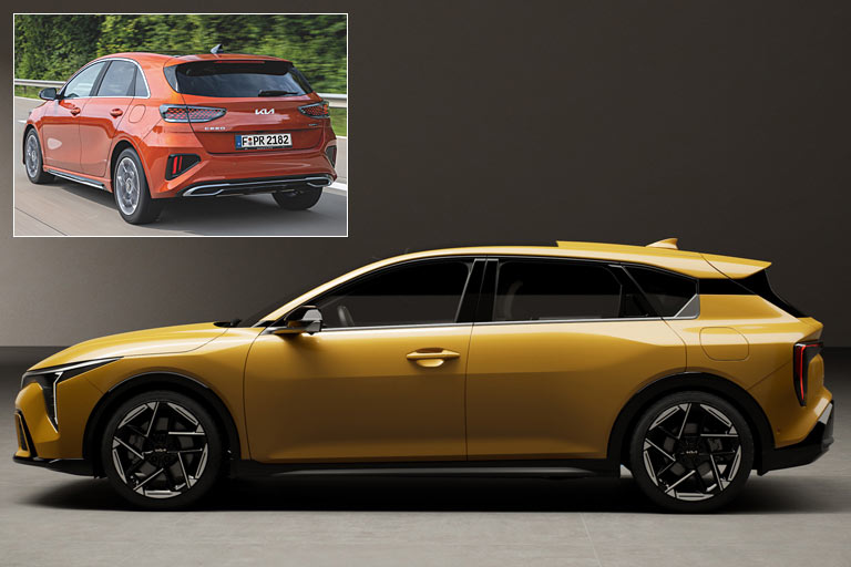 Nach dem Start des K4 Anfang 2026 dürfte der Ceed, von dem es bessere Bilder seitens des Herstellers schon nicht mehr gibt, auslaufen