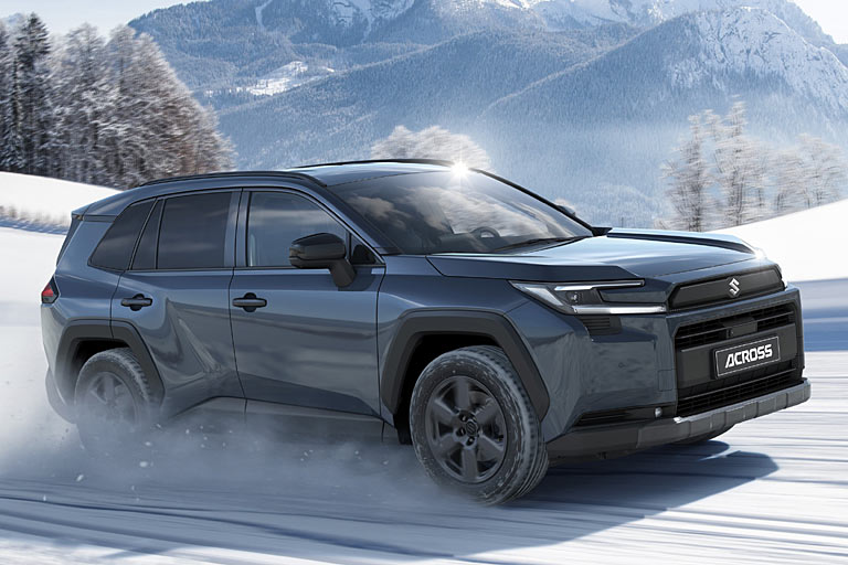 Gestatten, Suzuki Across, zweite Generation, 2026. Das 4,60-Meter-SUV basiert wie zuvor auf dem Toyota RAV4