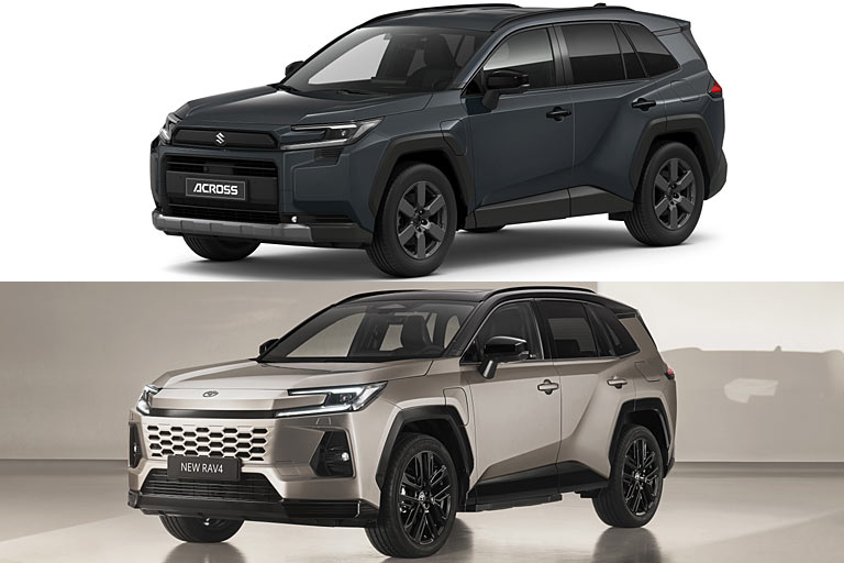 Klassisches Badge-Engineering: Der Across ist ein umgelabelter Toyota RAV4. Knapp unter 60.000 Euro dürfte es losgehen