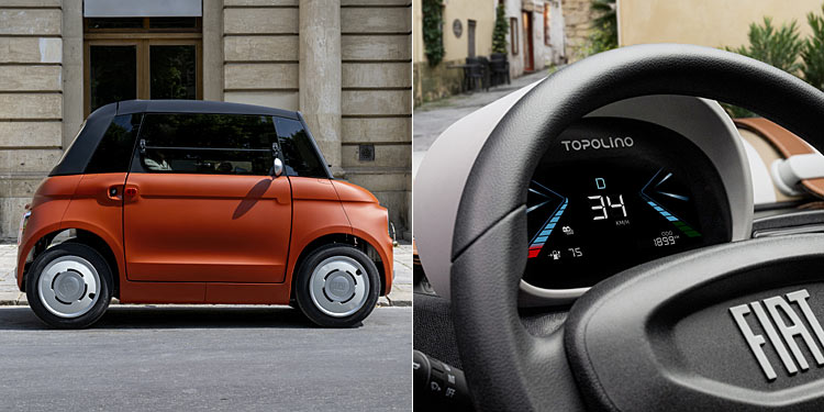 Fiat Topolino wird fröhlicher