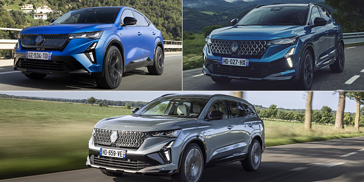 Renault: Kleine Updates für die großen Modelle
