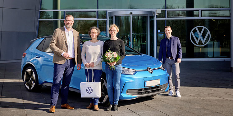 VW feiert zwei Millionen Stromer