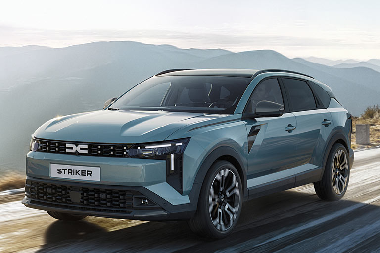 Gestatten, Dacia Striker. Die rumänische Tochter möchte künftig stärker im Kompakt-Segment reüssieren, der Striker ist nach dem Bigster das zweite Modell hierfür