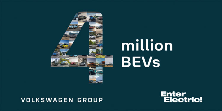 VW-Konzern: Über vier Millionen Elektroautos