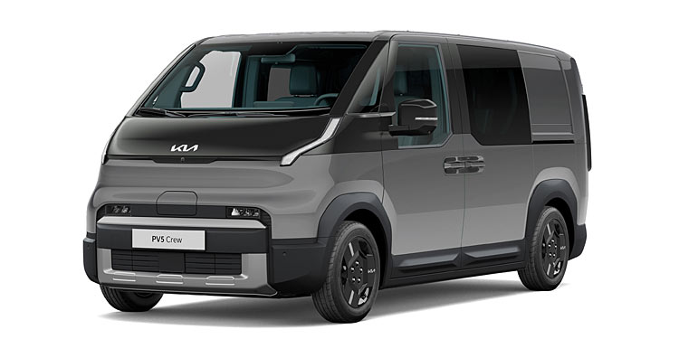 Kia PV5 kommt als Crew Van