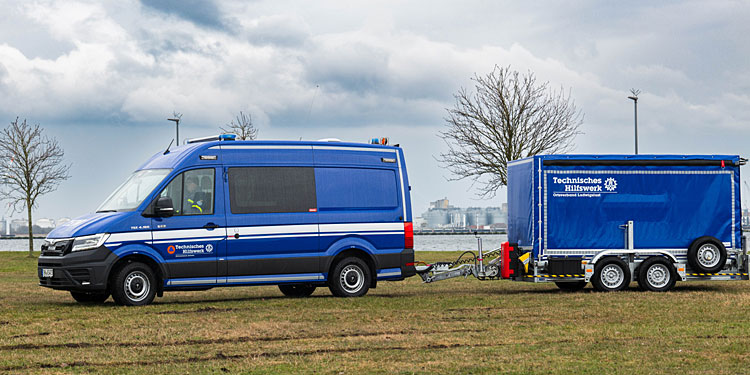 MAN liefert fast 500 Transporter an das THW