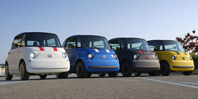 Fiat Topolino macht auf sportlich
