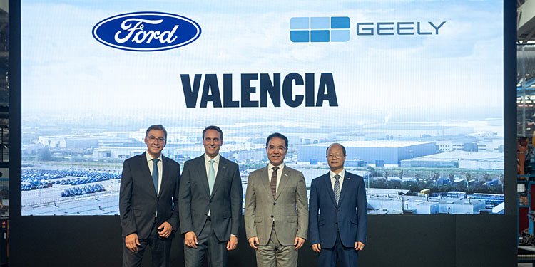 Ford und Geely schließen sich in Europa zusammen