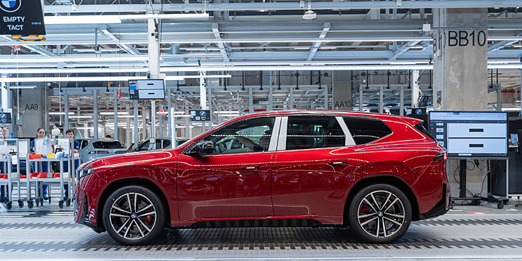 BMW: Rekord beim iX3-Hochlauf