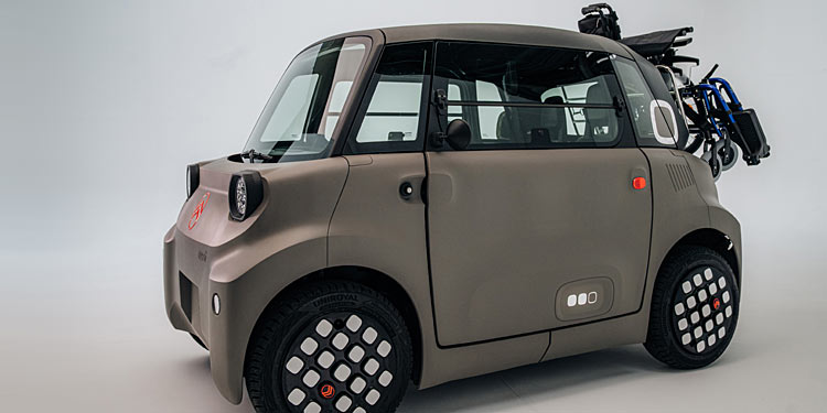 Citroën: Neue Ami-Version für Rollstuhlfahrer