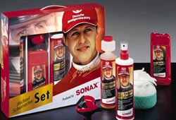 Neue Pflegeserie "Schumacher" von Sonax, Bild: Sonax
