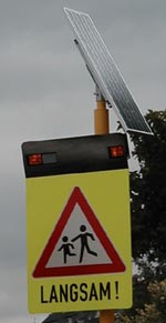 Innovatives Verkehrszeichen; Bild: Yellowflash GmbH i.G.