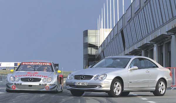Der im Mrz vorgestellte neue Mercedes CLK bildet die Basis fr den CLK-DTM