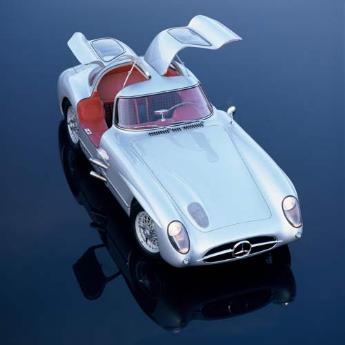 Feierte Rennsport-Erfolge: Mercedes 300 SLR