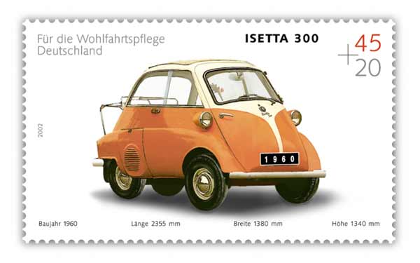 Knutschkugel zum Kleben: BMW Isetta