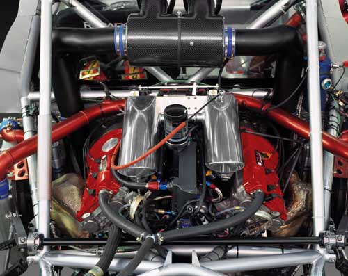 Der Audi-V6 leistet dank Biturbo-Aufladung ber 500 PS