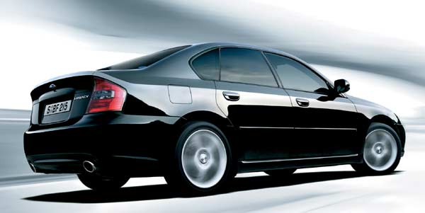 Der neue Legacy pr�sentiert sich europ�isch im Design