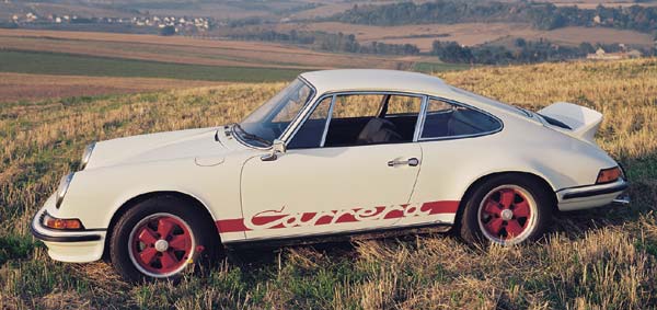 Klassisches Vorbild: Carrera RS 2.7 von 1972