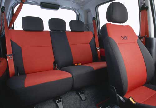 Neue Farben im Agila-Innenraum