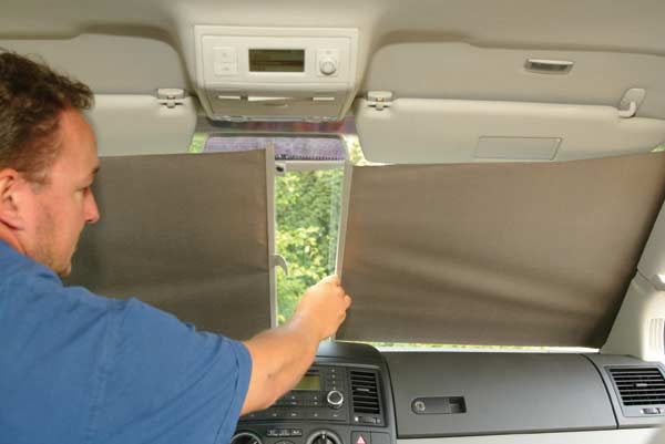 Sichtschutz: Jalousien sind im California serienmig