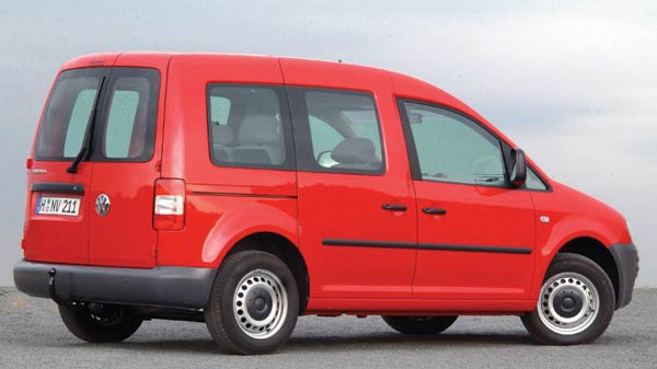 Der Caddy-Kombi bietet optional Platz fr sieben Personen