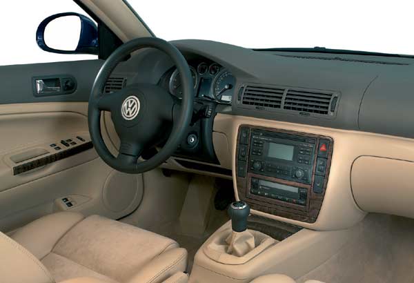 Keine Neuigkeiten im Passat-Interieur