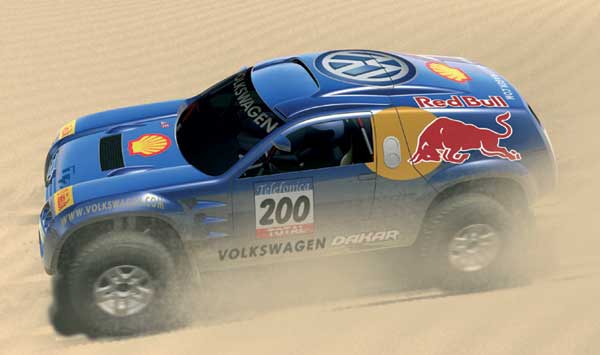 Die Touareg-Basis ist kaum zu erkennen
