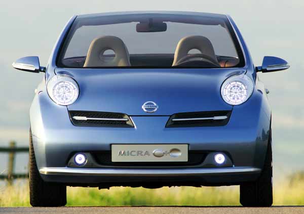 Die Frontansicht entspricht weitgehend der der geschlossenen Version, allerdings »