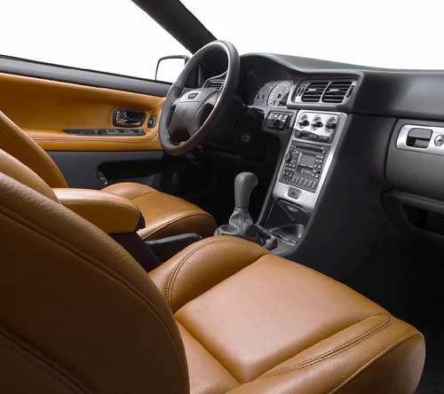 Blick ins C70-Interieur. Alternativ gibt es auch anthrazitfarbenes Leder