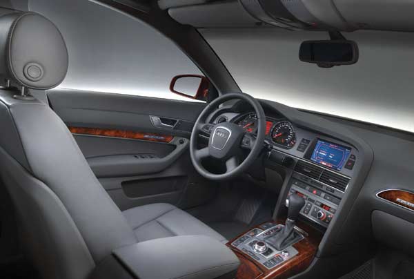 Blick ins neue A6-Interieur