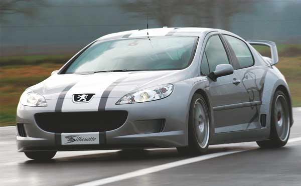 Fahrbereite Tourenwagen-Studie: Peugeot 407 Silhouette