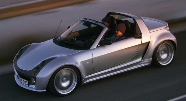 Ab 11. Mrz beim Hndler: Smart Roadster und Roadster-Coup