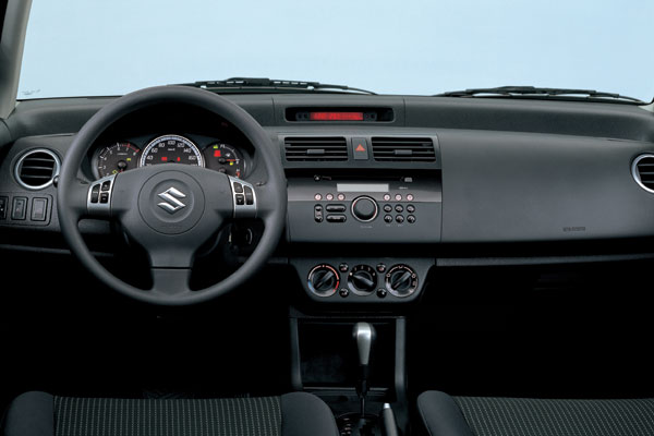 Blick ins Swift-Cockpit