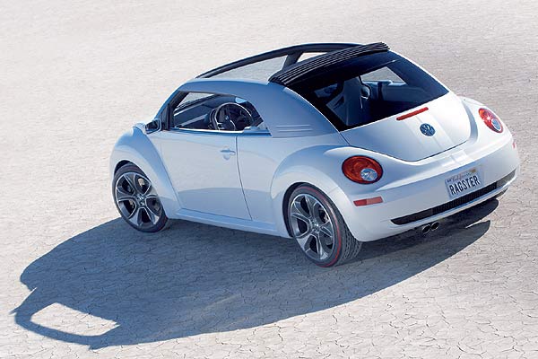 Serienproduktion ungewiss und eher unwahrscheinlich: New Beetle Ragster