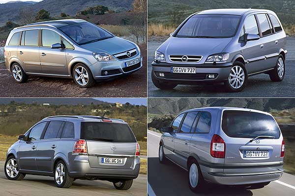 Neue (links) und alte Generation: Das Heck-Design hat nicht unbedingt gewonnen