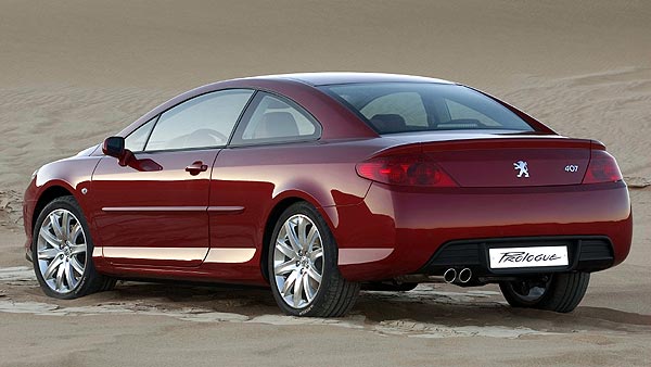 Gelungene Linienfhrung: Peugeot 407 (Prologue) Coup