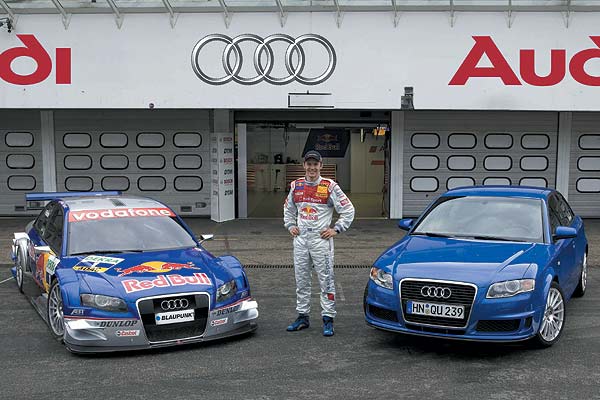 Das DTM-Sondermodell ist eine Reminiszenz an die fr Audi erfolgreiche DTM-Saison 2004